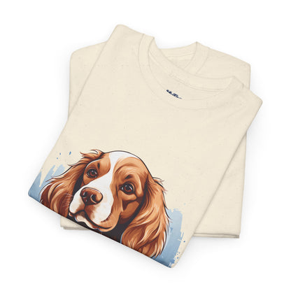 Patriotic Cocker Spaniel Unisex T-Shirt