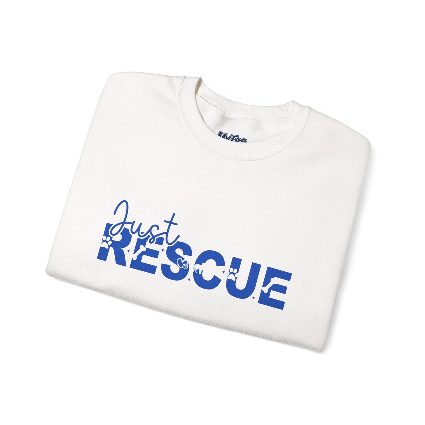Just Rescue Sweatshirt – For Proud Pet Rescuers