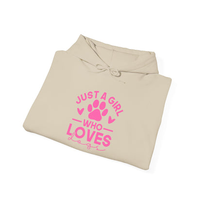 Just A Girl Who Loves Dogs Hoodie | Gift for Dog Mom