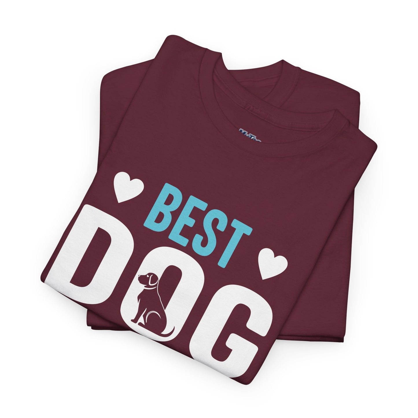 Best Dog Dad Ever Cotton T-Shirt
