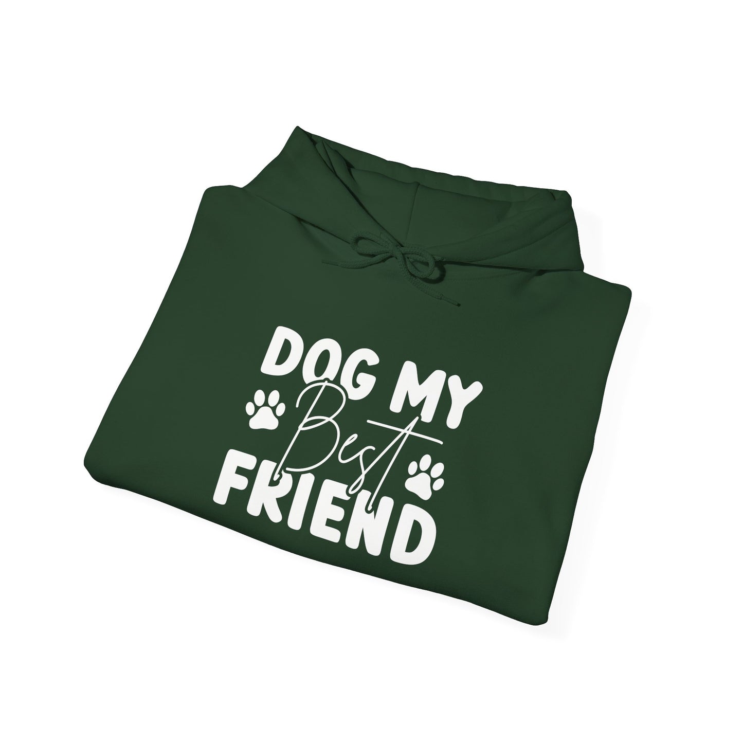 Dog My Best Friend Unisex Hoodie | Cute Dog Lover Apparel