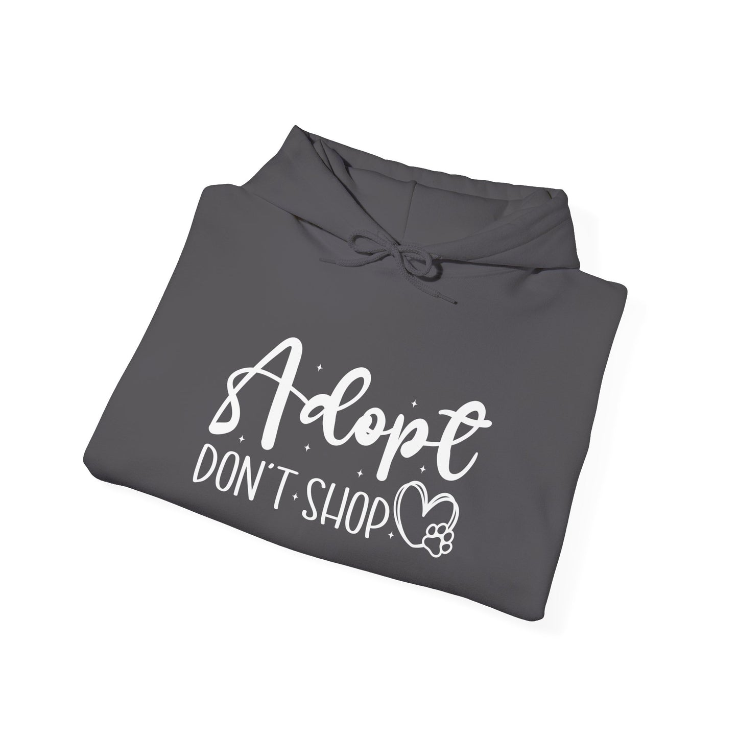 Adopt Don’t Shop Unisex Hoodie – Soft Statement Wear For Animal Lovers