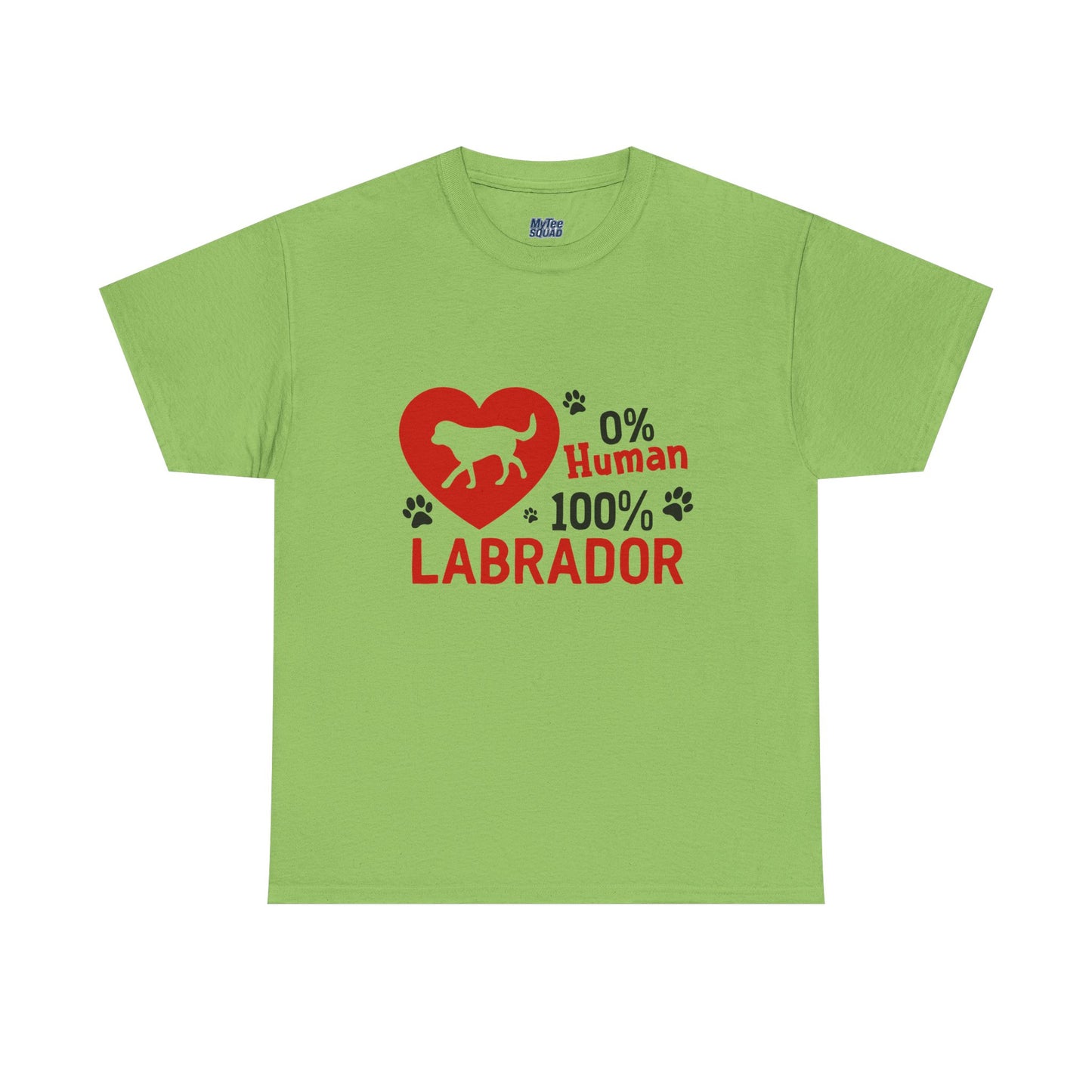 0 % Human, 100% Labrador Unisex T-Shirts