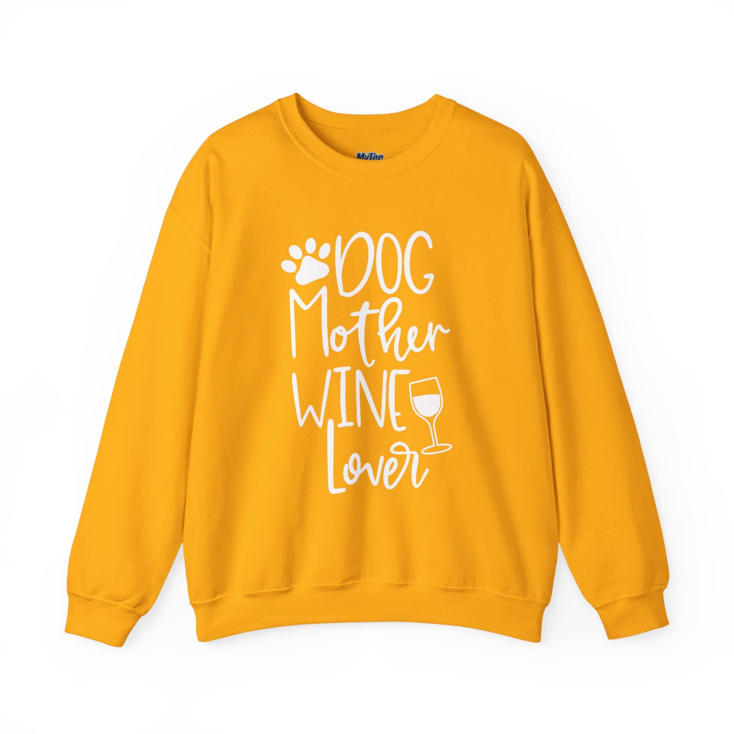 Dog Mother Wine Lover Sweatshirt | Dog Mom Apparel