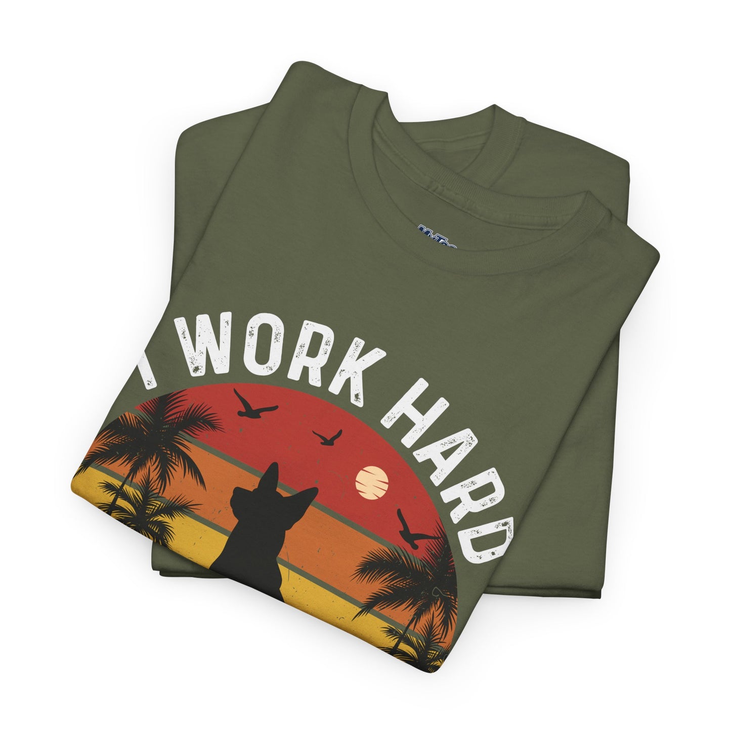 I Work Hard So My Dog Can Chill Unisex T-Shirt
