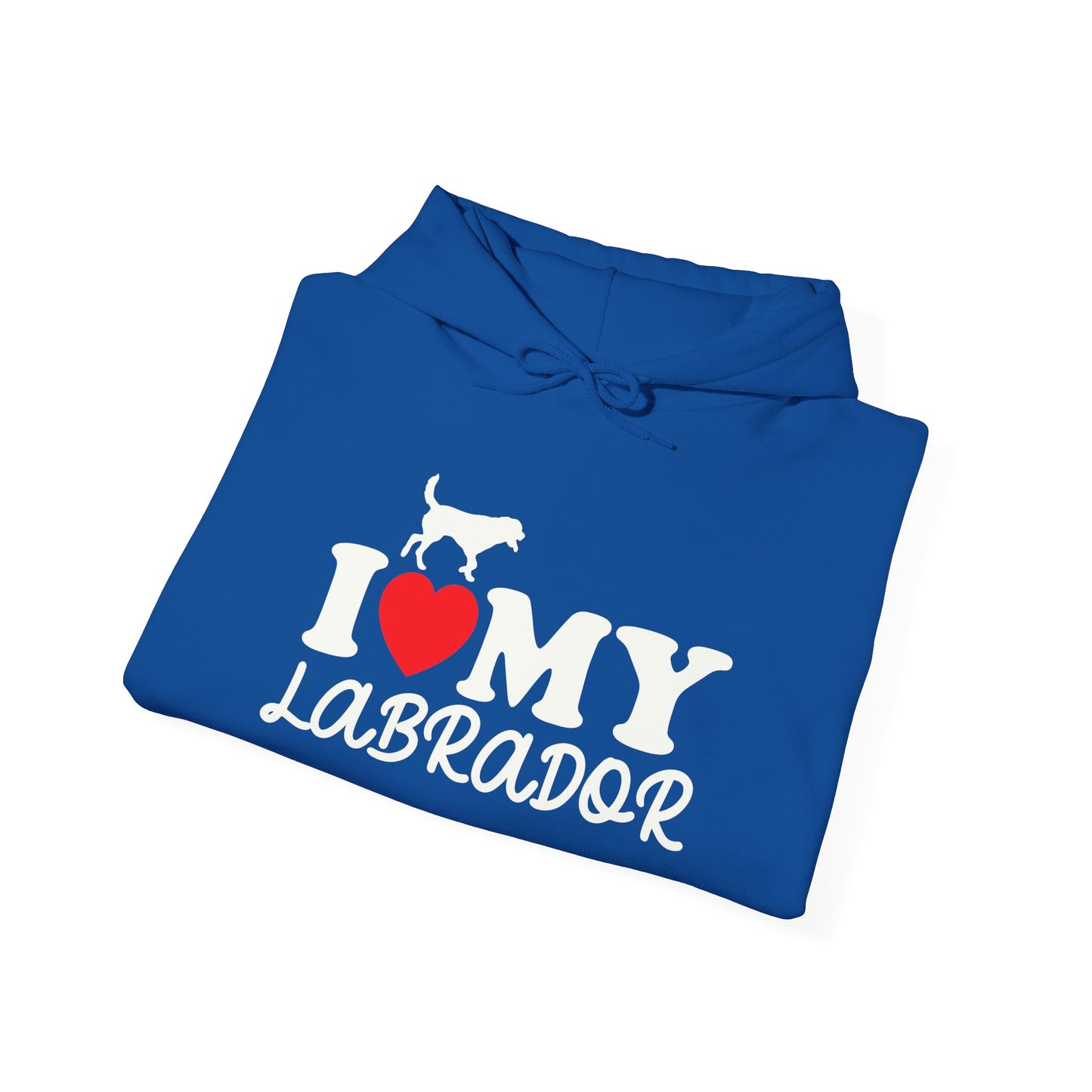 I Love My Labrador Unisex Hoodie | Adorable Warmth for Dog People
