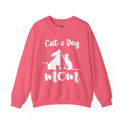 Cat & Dog Mom Sweatshirt | Double The Love, Double The Fur