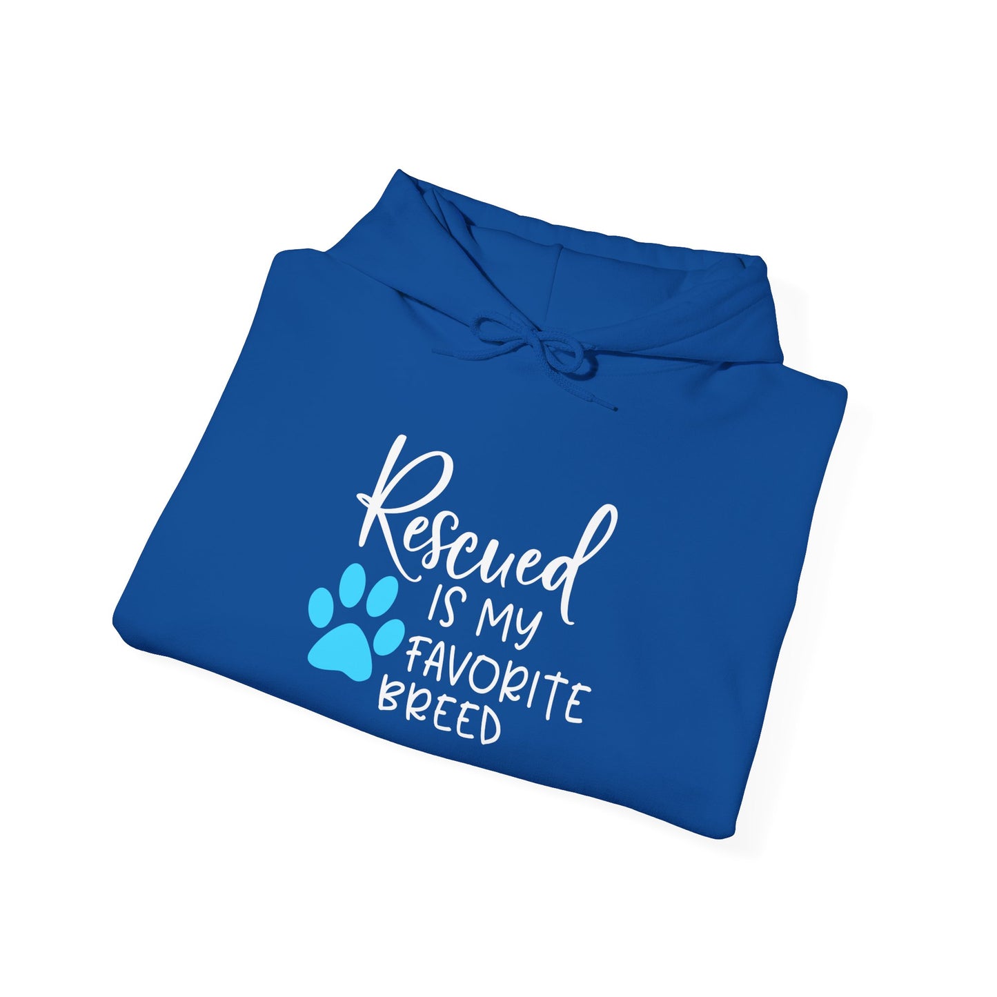 Rescued Is My Favorite Breed Unisex Hoodie – Shelter Dog Support