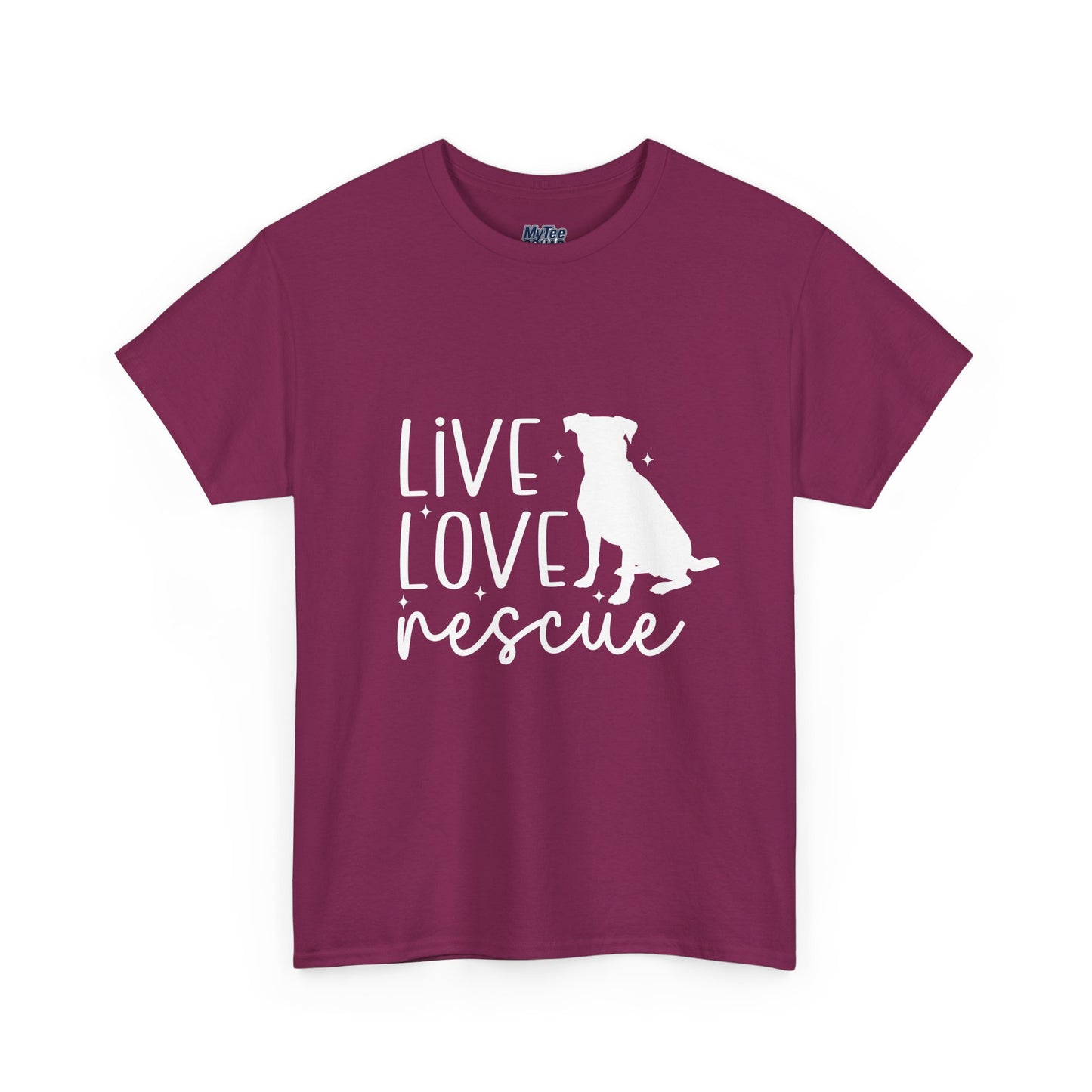 Live Love Rescue Dog Lover Unisex T-shirt