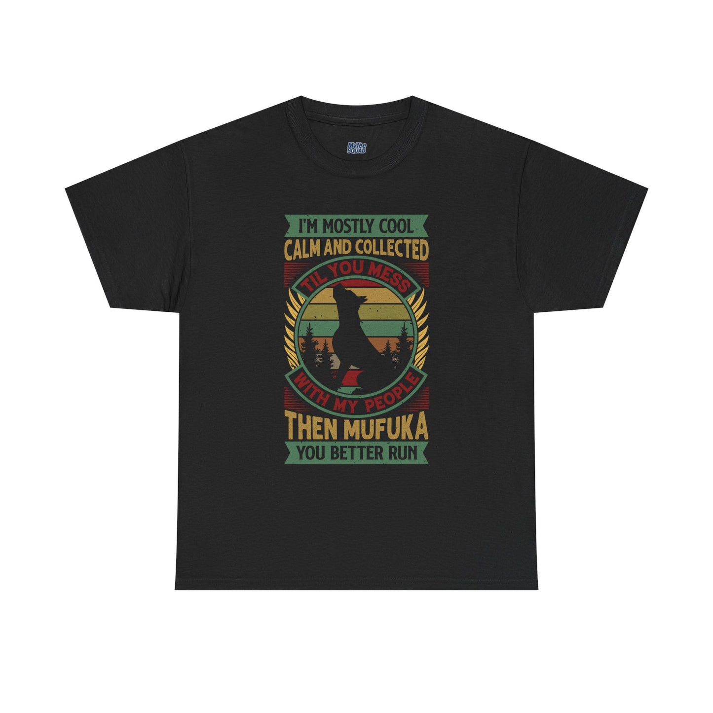 I'm Mostly Calm And Collected Pitbull Unisex T-Shirts