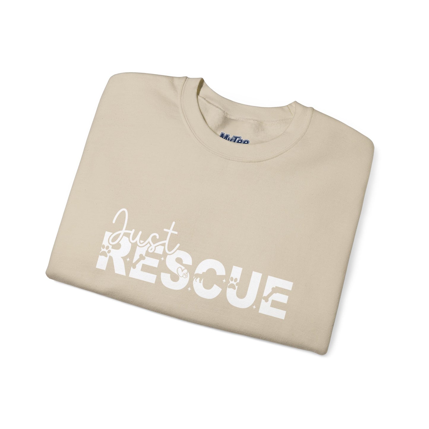 Just Rescue Sweatshirt – For Proud Pet Rescuers