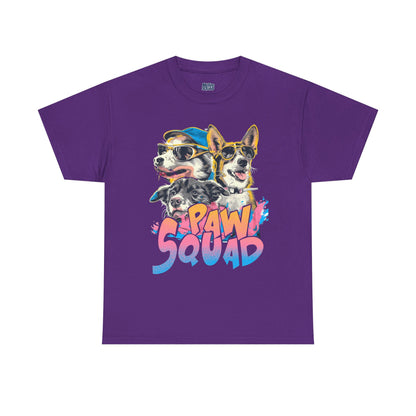 Paw Squad Unisex T-Shirt – Dog Crew Graphic Tee For Pet Lovers