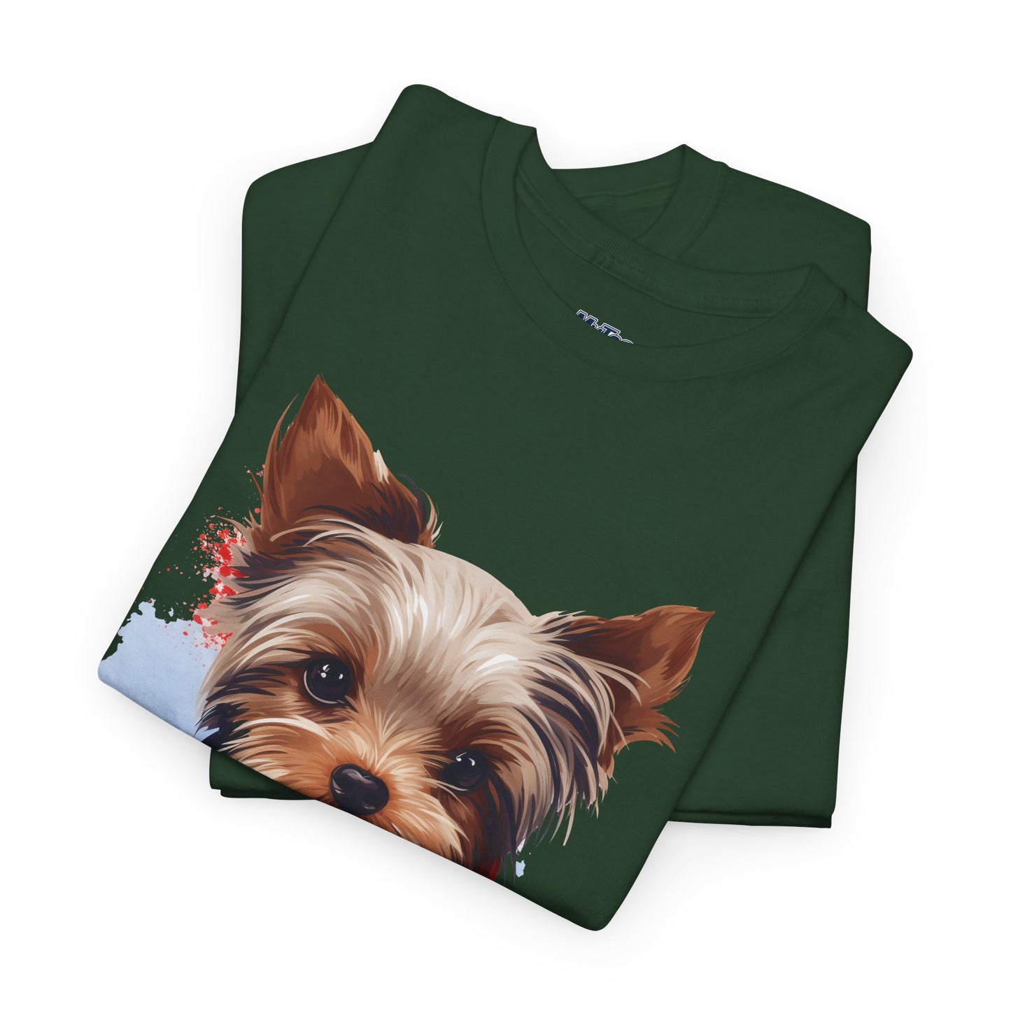 Patriotic Yorkshire Terrier Unisex T-Shirt