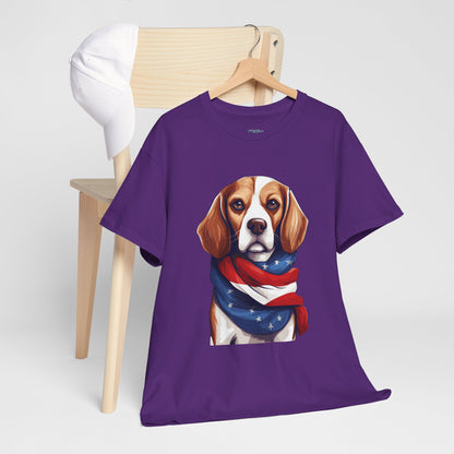 Patriotic Beagle Unisex T-Shirt