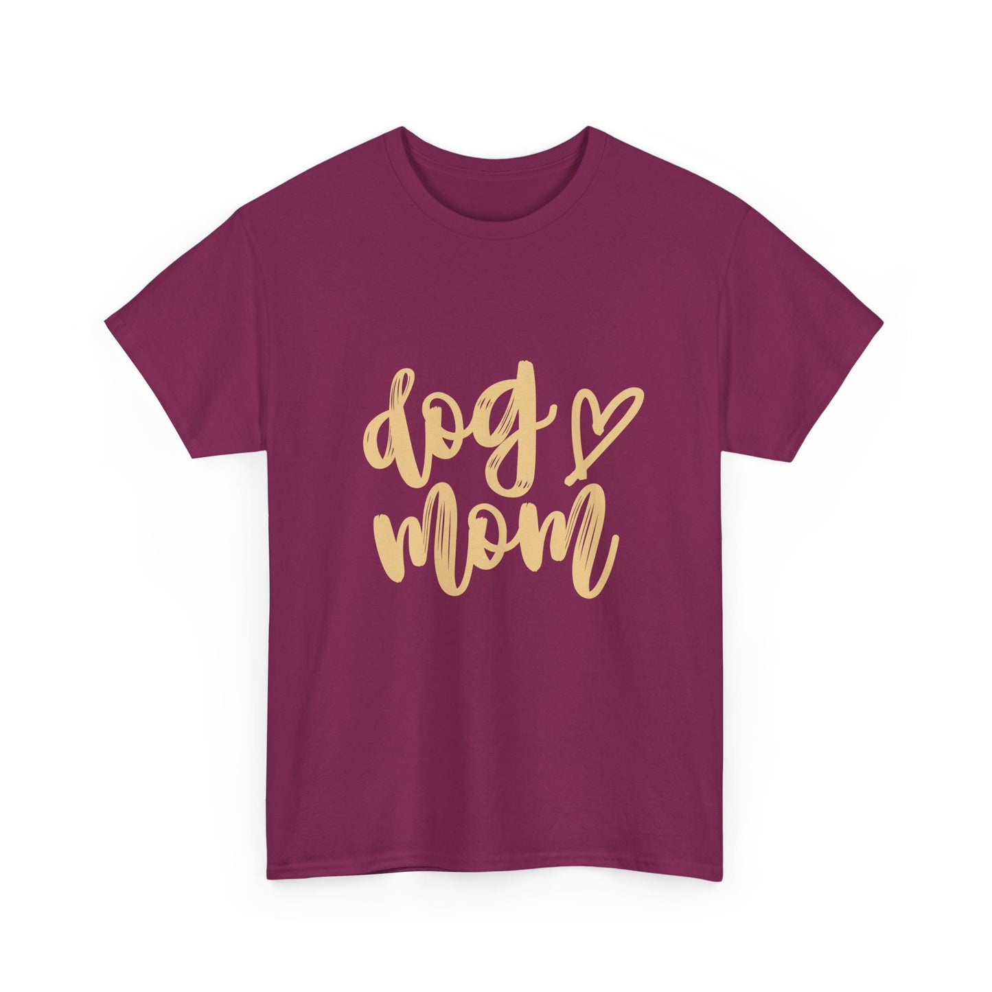 Dog Mom Cotton T-Shirt - Perfect for Dog Mothers
