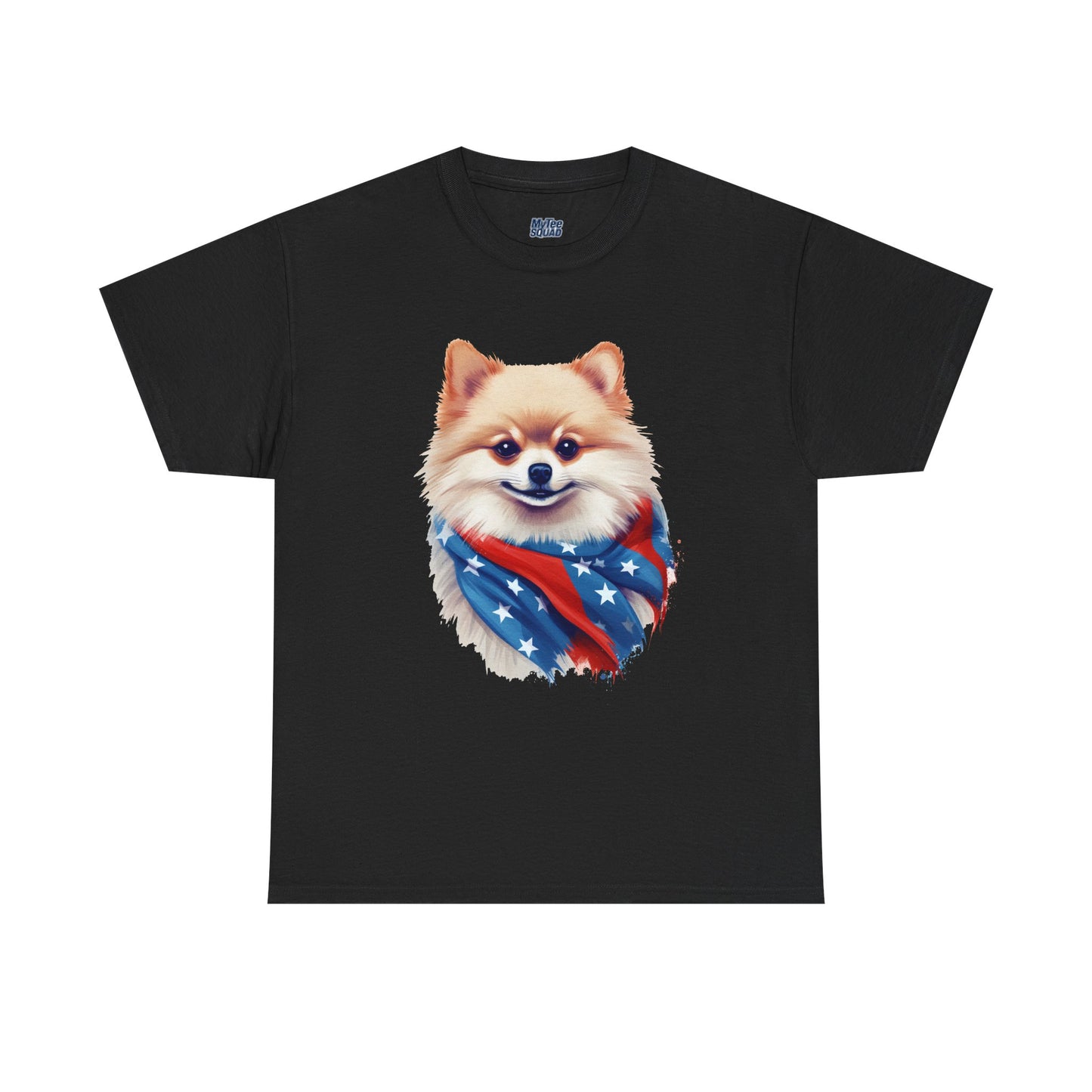 Patriotic pomeranian Unisex T-Shirt