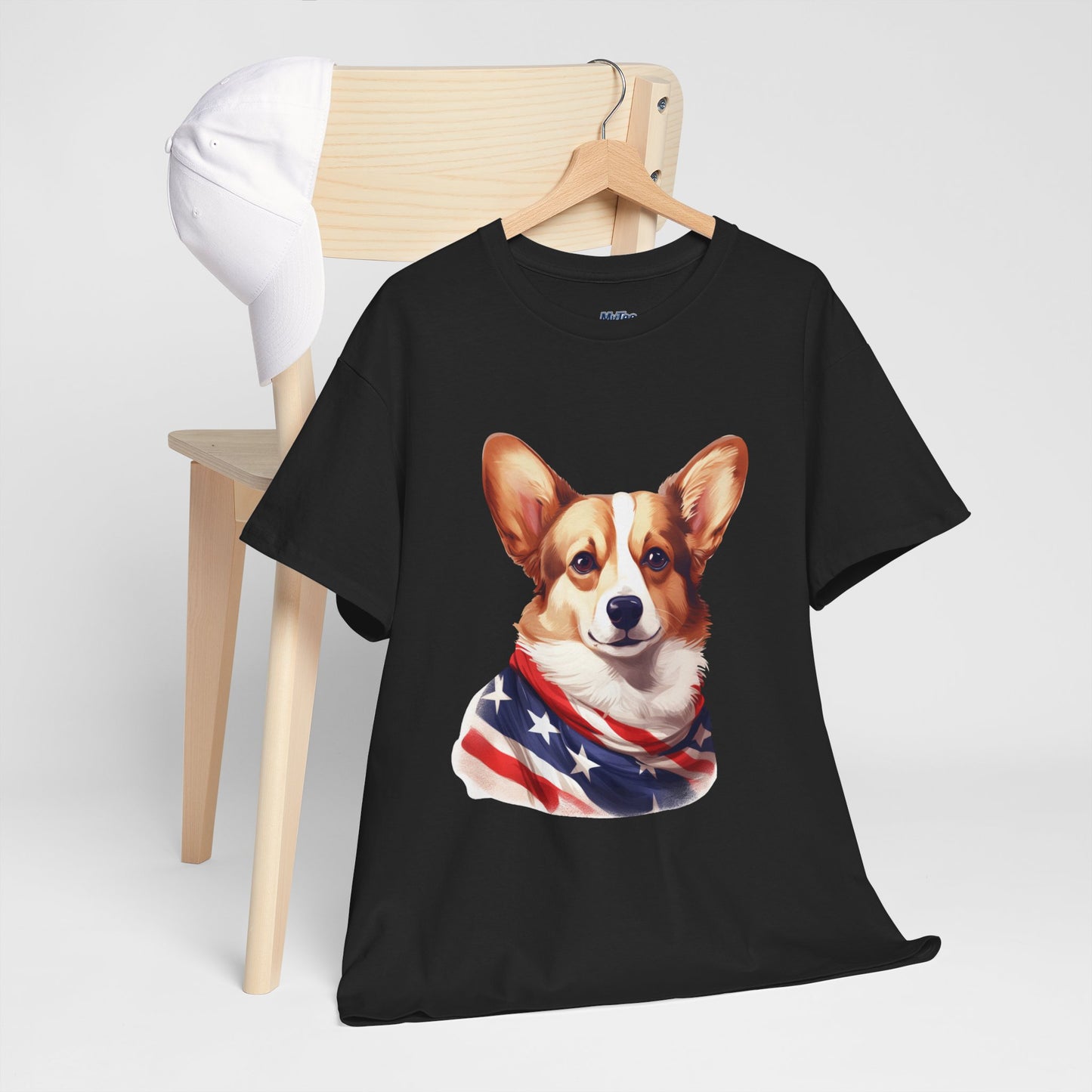 Patriotic Pembroke Welsh Corgi Unisex T-Shirt
