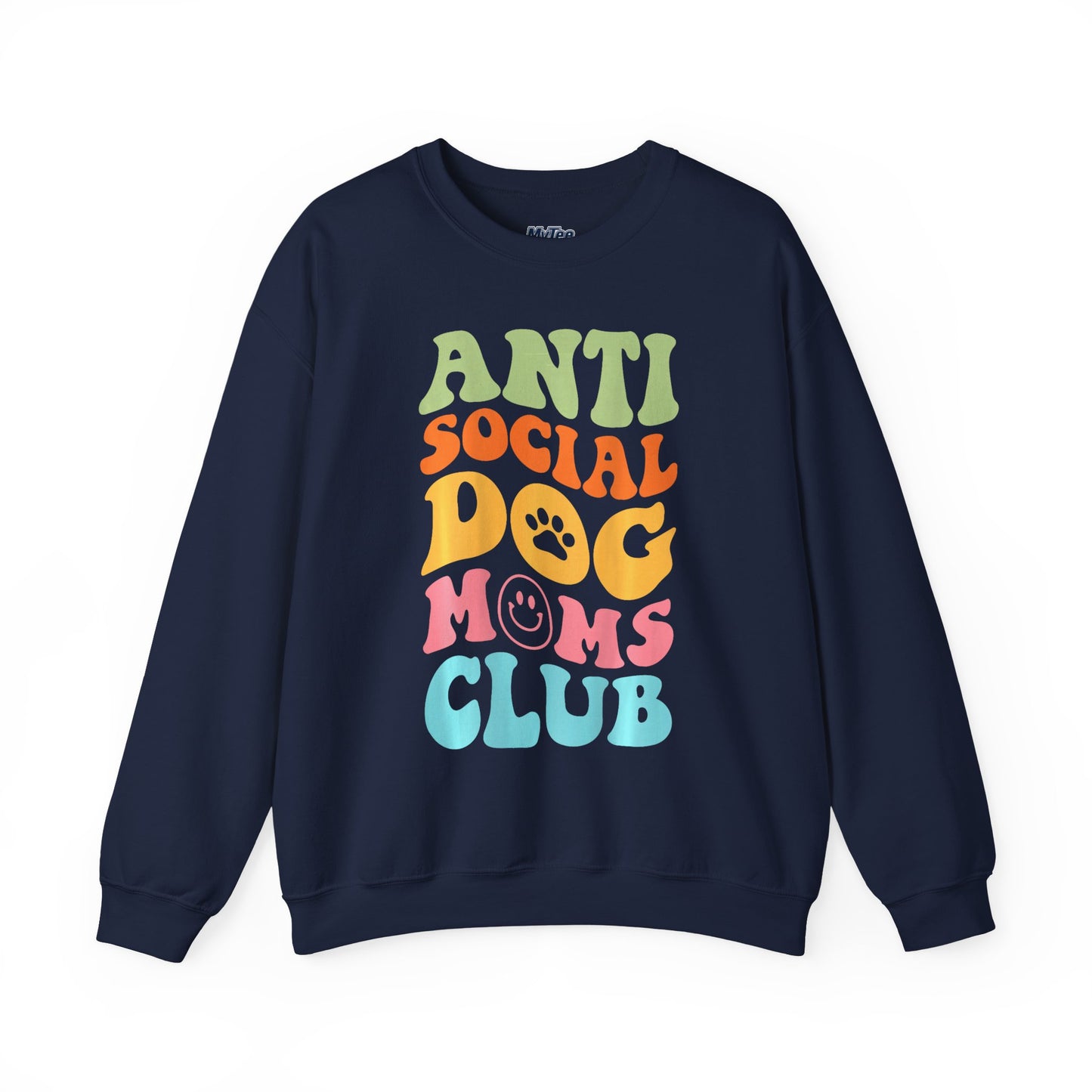 Anti-Social Dog Moms Club Sweatshirt | Relaxed Style For Fur Mama