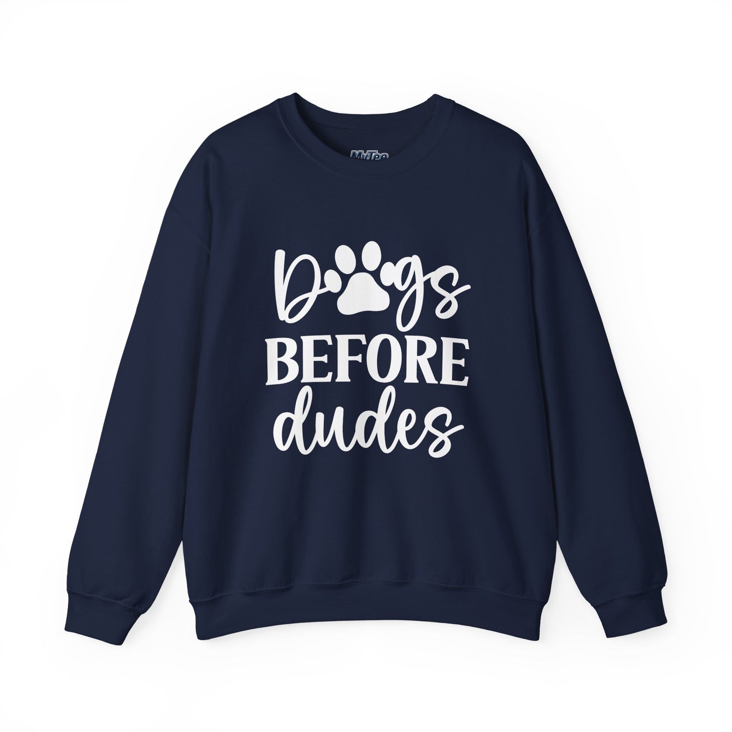 Dogs Before Dudes Unisex Sweatshirt – Cozy Pet Lover Pullover