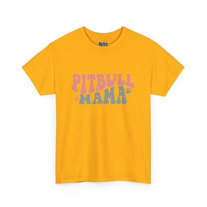 Pitbull Mama Tee – Cute Casual Shirt for Dog Moms & Pet Lovers
