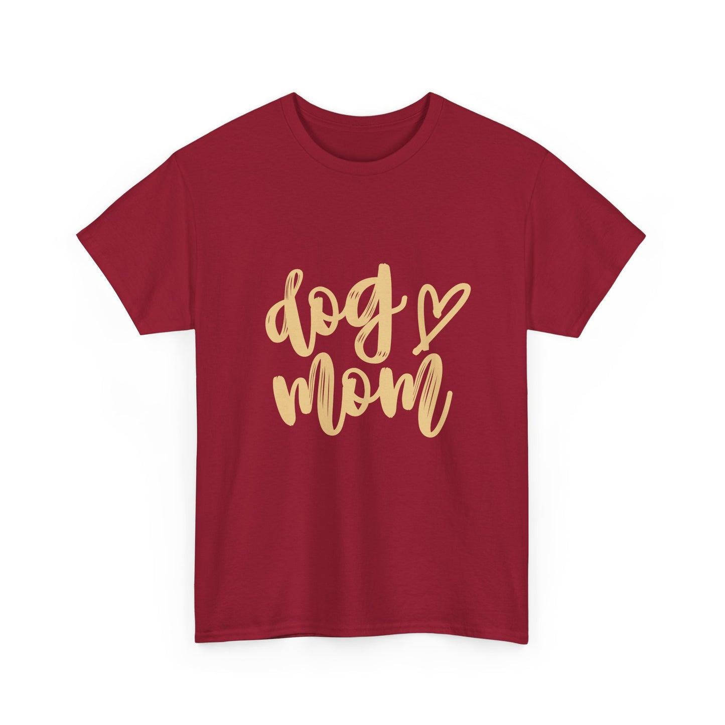 Dog Mom Cotton T-Shirt - Perfect for Dog Mothers