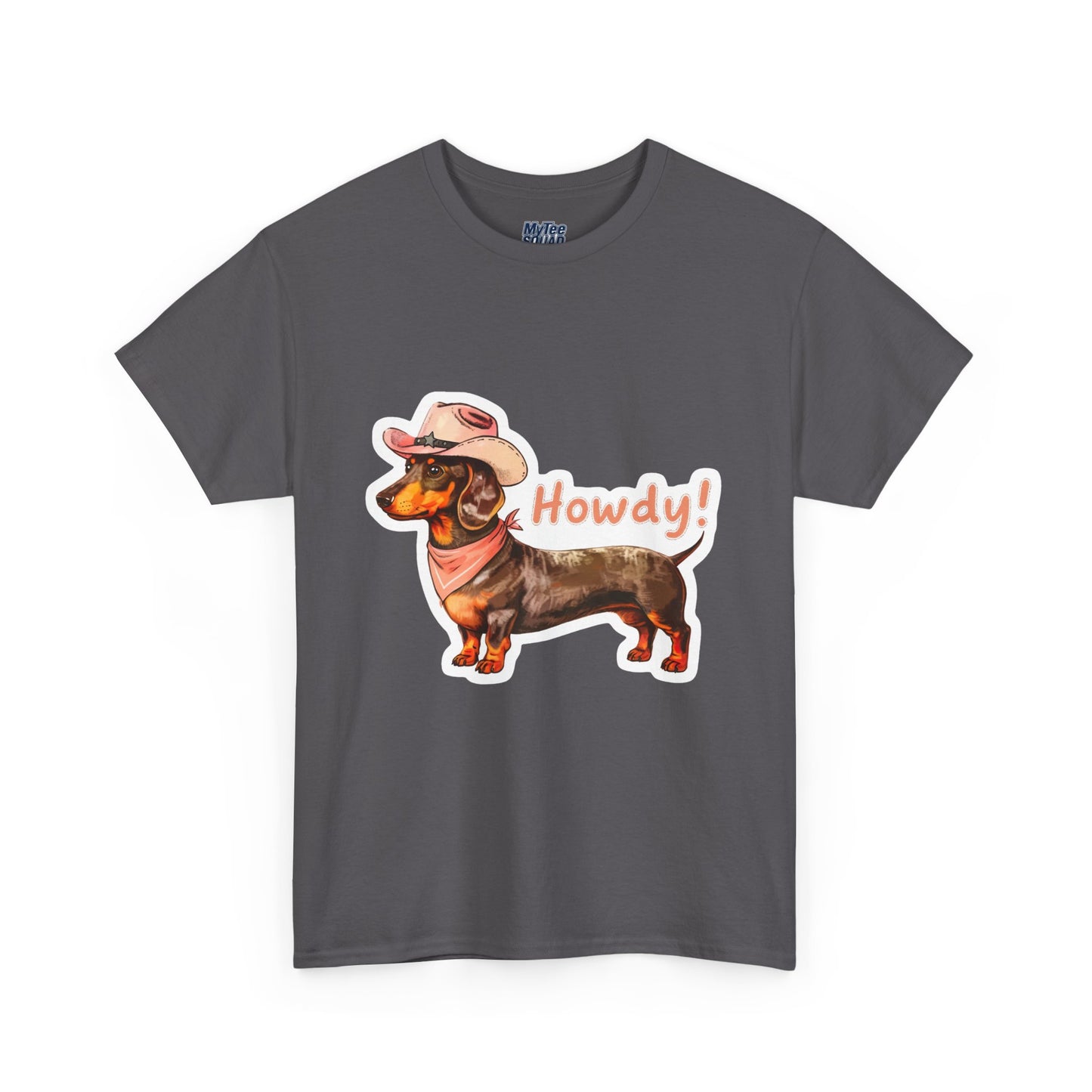Dachshund Howdy Unisex T-Shirt – Southern Charm For Pup Fans