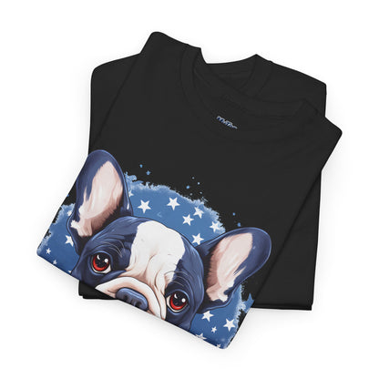 Patriotic French Bulldog Unisex T-Shirt | Dog Lover