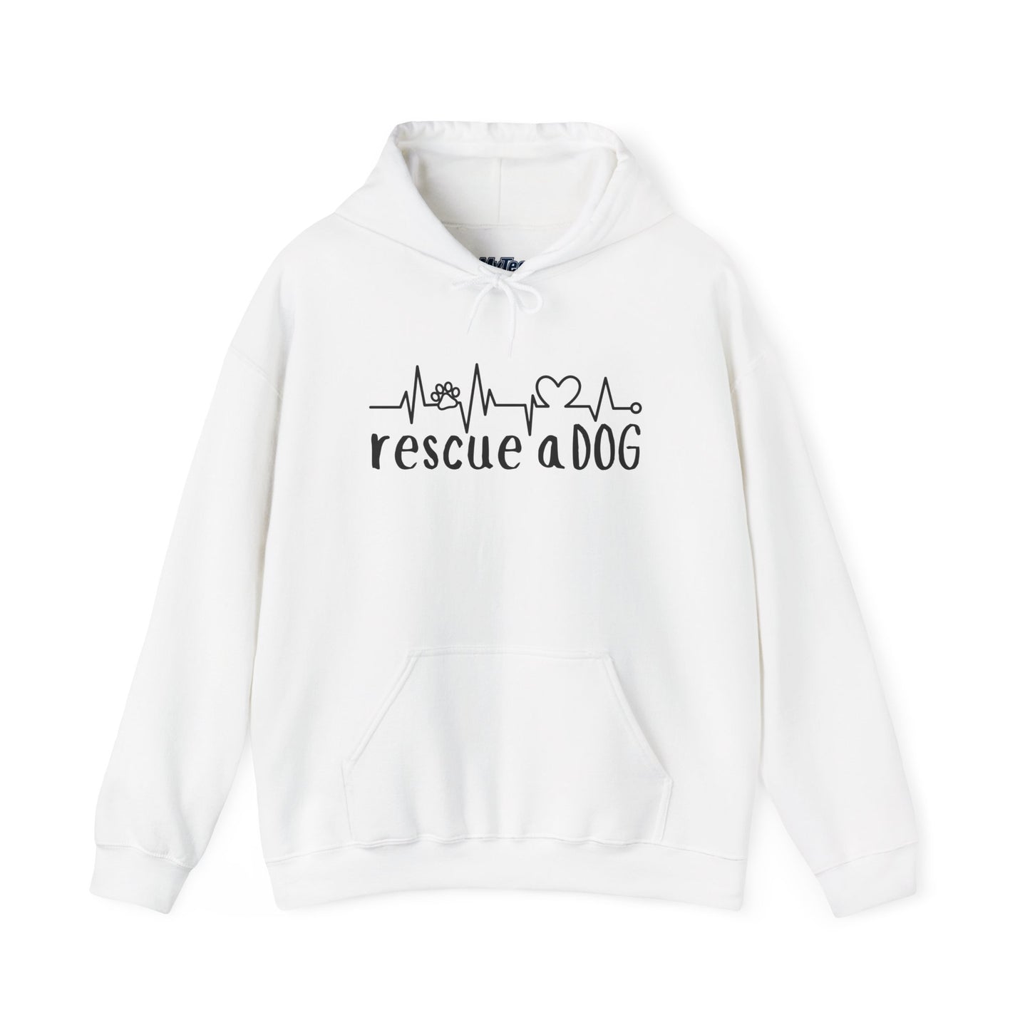 Rescue A Dog Hoodie Pet Lover Unisex Sweatshirt | Adoption Awareness Apparel