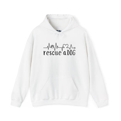 Rescue A Dog Hoodie Pet Lover Unisex Sweatshirt | Adoption Awareness Apparel