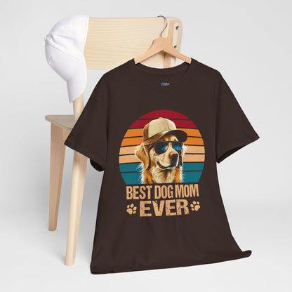 Best Dog Mom Ever Golden Retriever T-Shirt