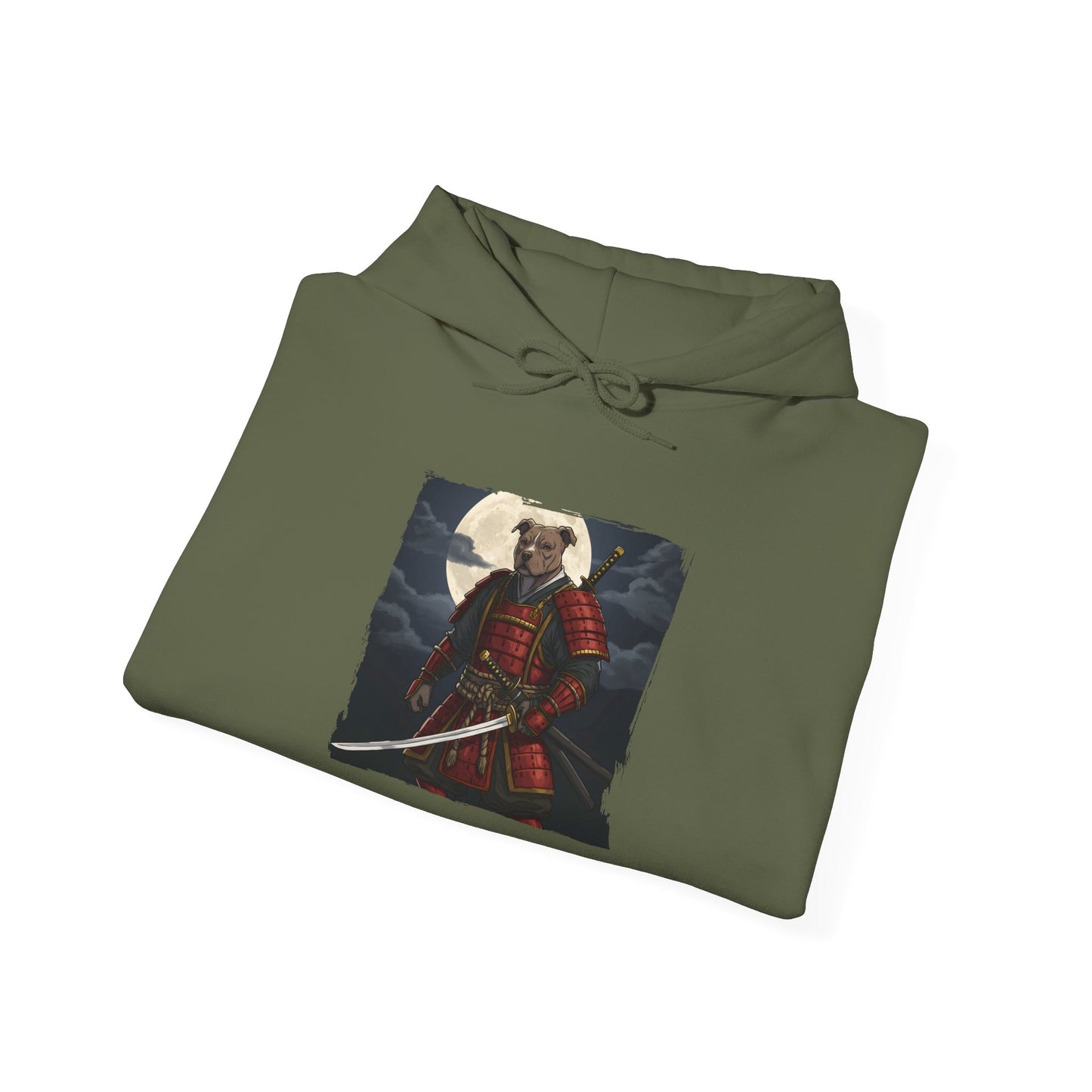 Pitbull Warrior Panda Unisex Hoodie For Anime Lovers | Unique Graphic Pullover for Gifts