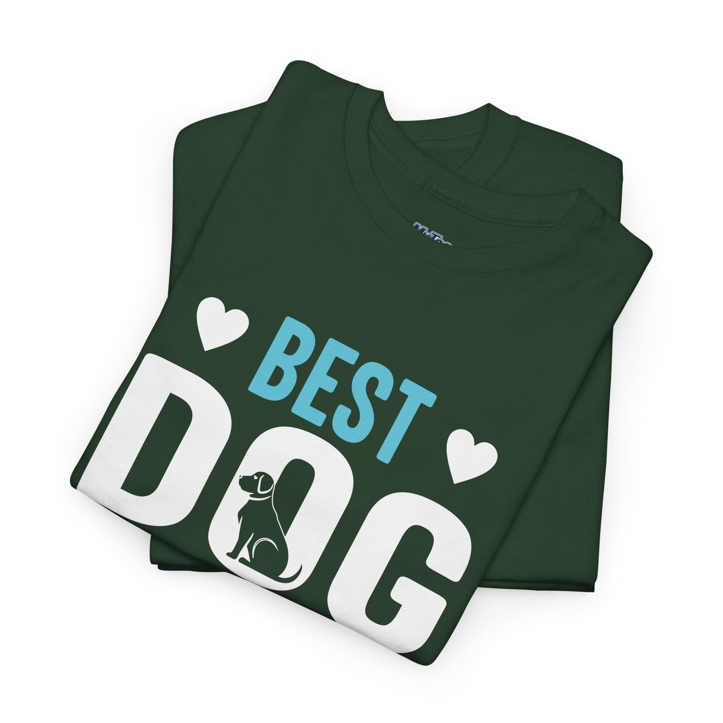 Best Dog Dad Ever Cotton T-Shirt