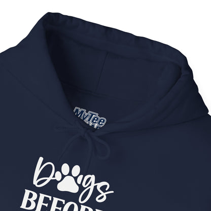 Dogs Before Dudes Hoodie | Cute Pet Lover Sweatshirt