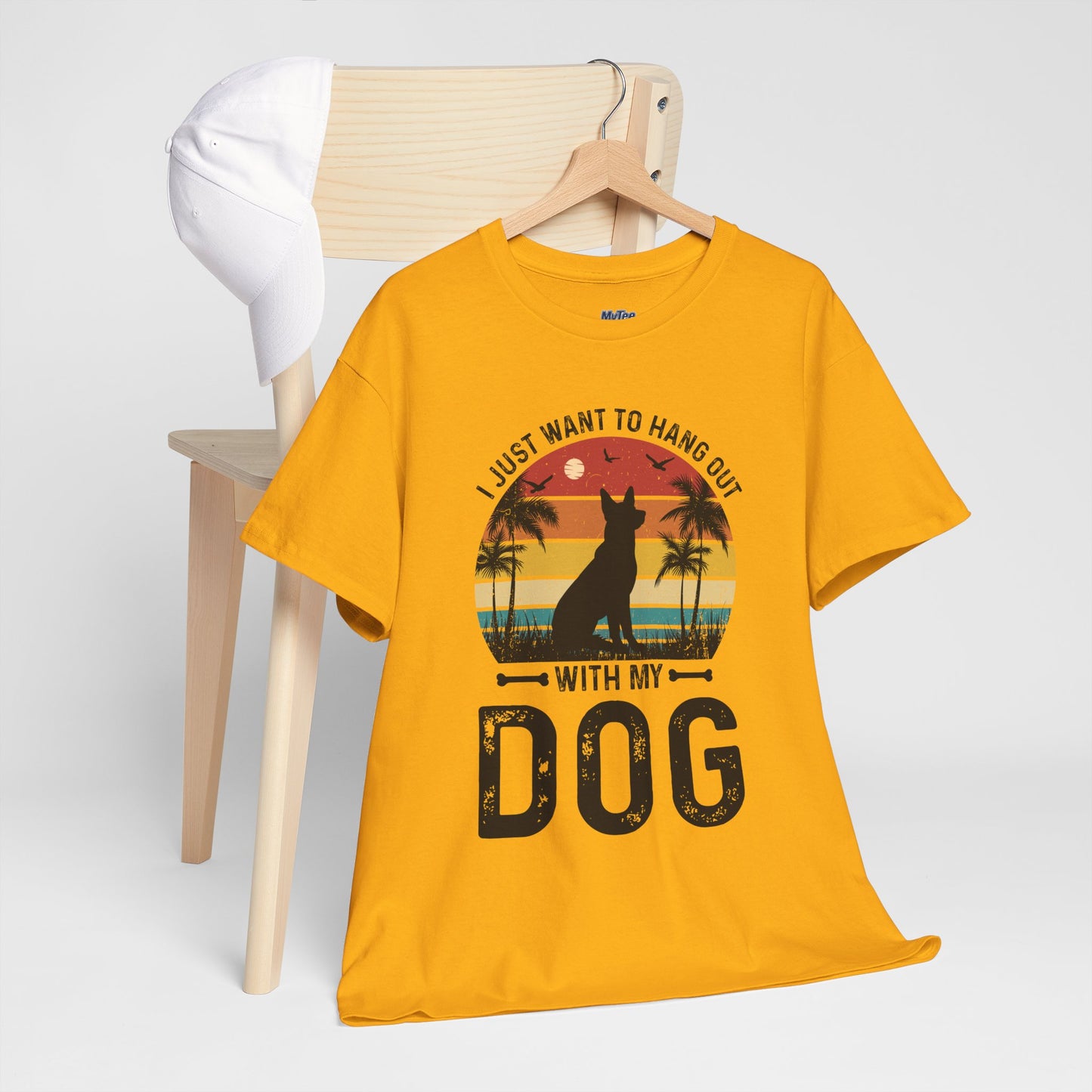 I Just Want To Hang Out With My Dog  Unisex T-Shirts
