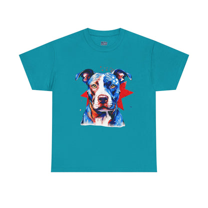 Colorful Pit Bull Unisex T-Shirts | Dog Lover