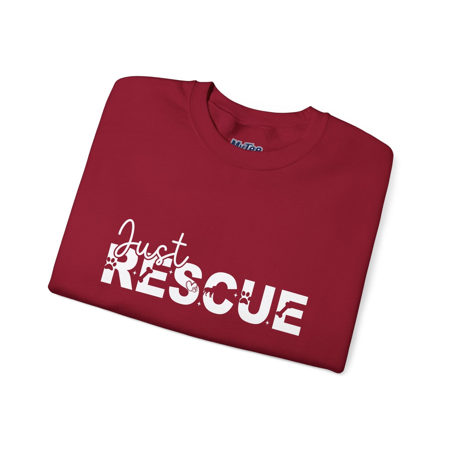 Just Rescue Sweatshirt – For Proud Pet Rescuers