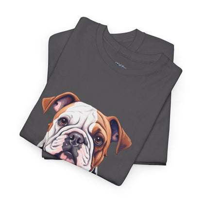 Patriotic Bulldog Unisex T-Shirt