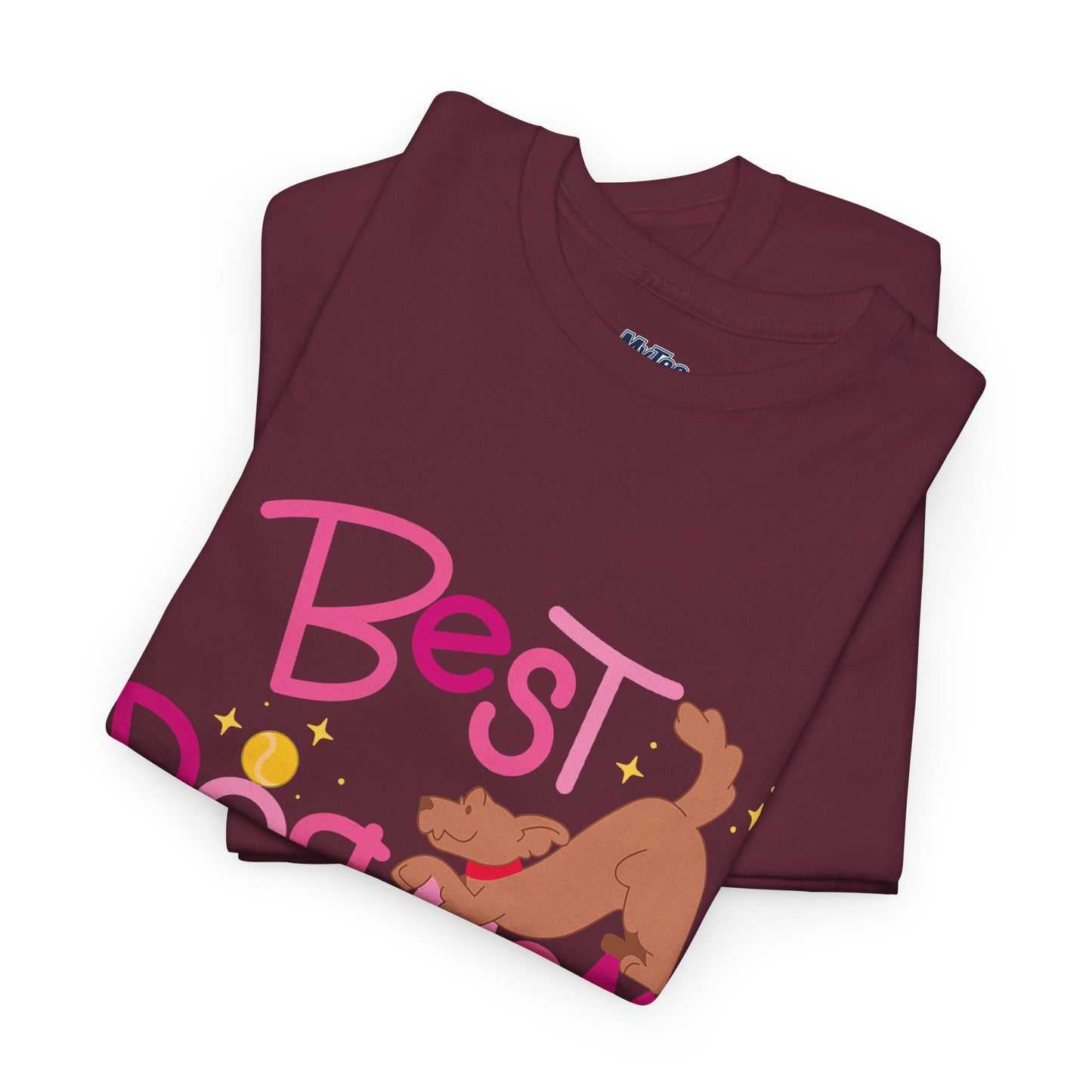 Best Dog Mom Ever Cotton T-Shirt For Proud Mothers