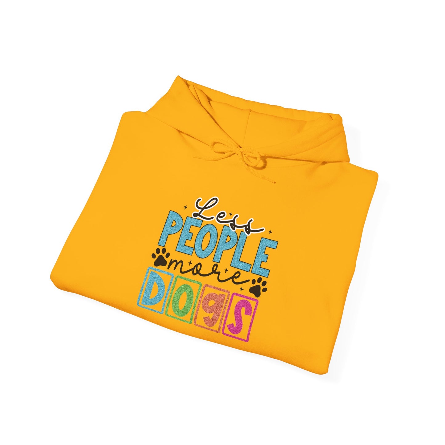 Less People More Dogs Unisex Hoodie, Gifts For Pet Owners