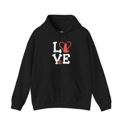 Love Cat Hoodie | Cozy Gift for Pet Lovers