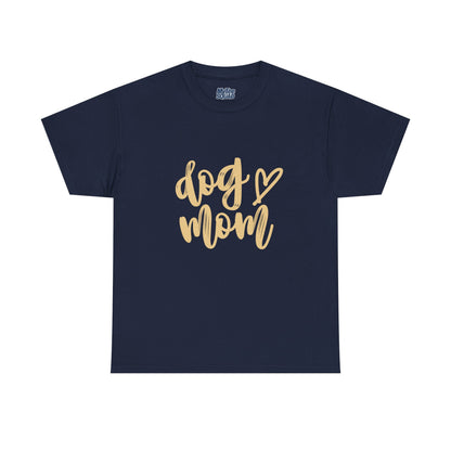 Dog Mom Cotton T-Shirt - Perfect for Dog Mothers