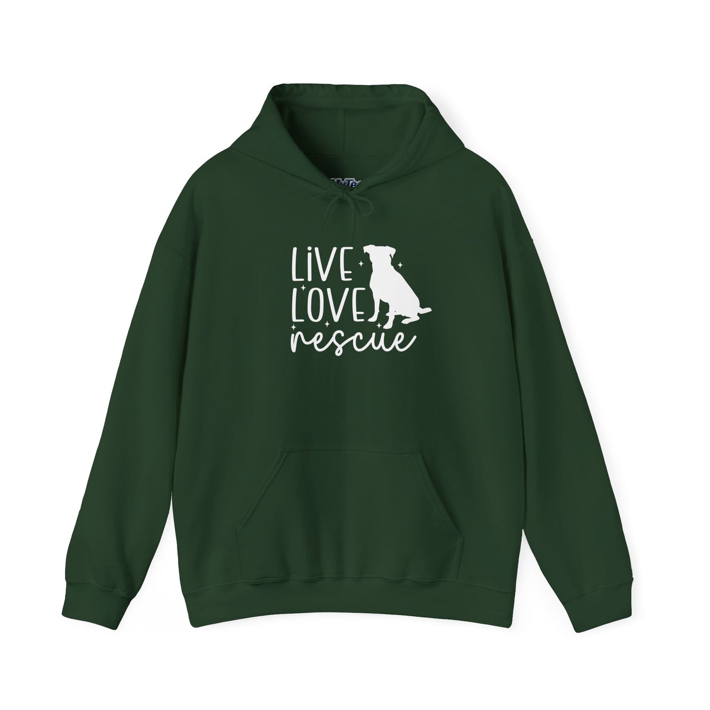 Live Love Rescue Unisex Hoodie For Pet Lovers