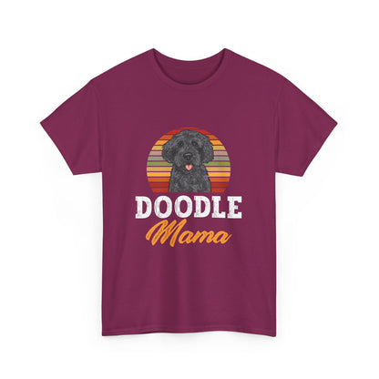 'Doodle Mama' Dog Mom Cotton T-Shirt