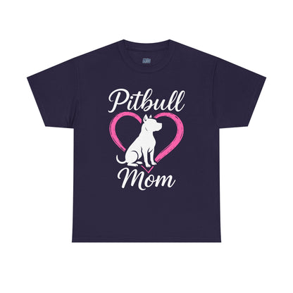 Pitbull Dog Mom T-Shirt