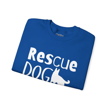 'Rescue Dog Mom' - Sweatshirt