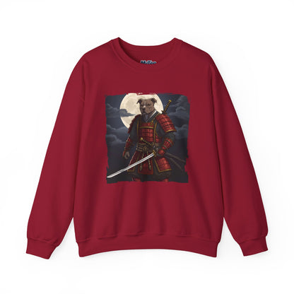 Pitbull Samurai Warrior Sweatshirt | Cozy Crewneck