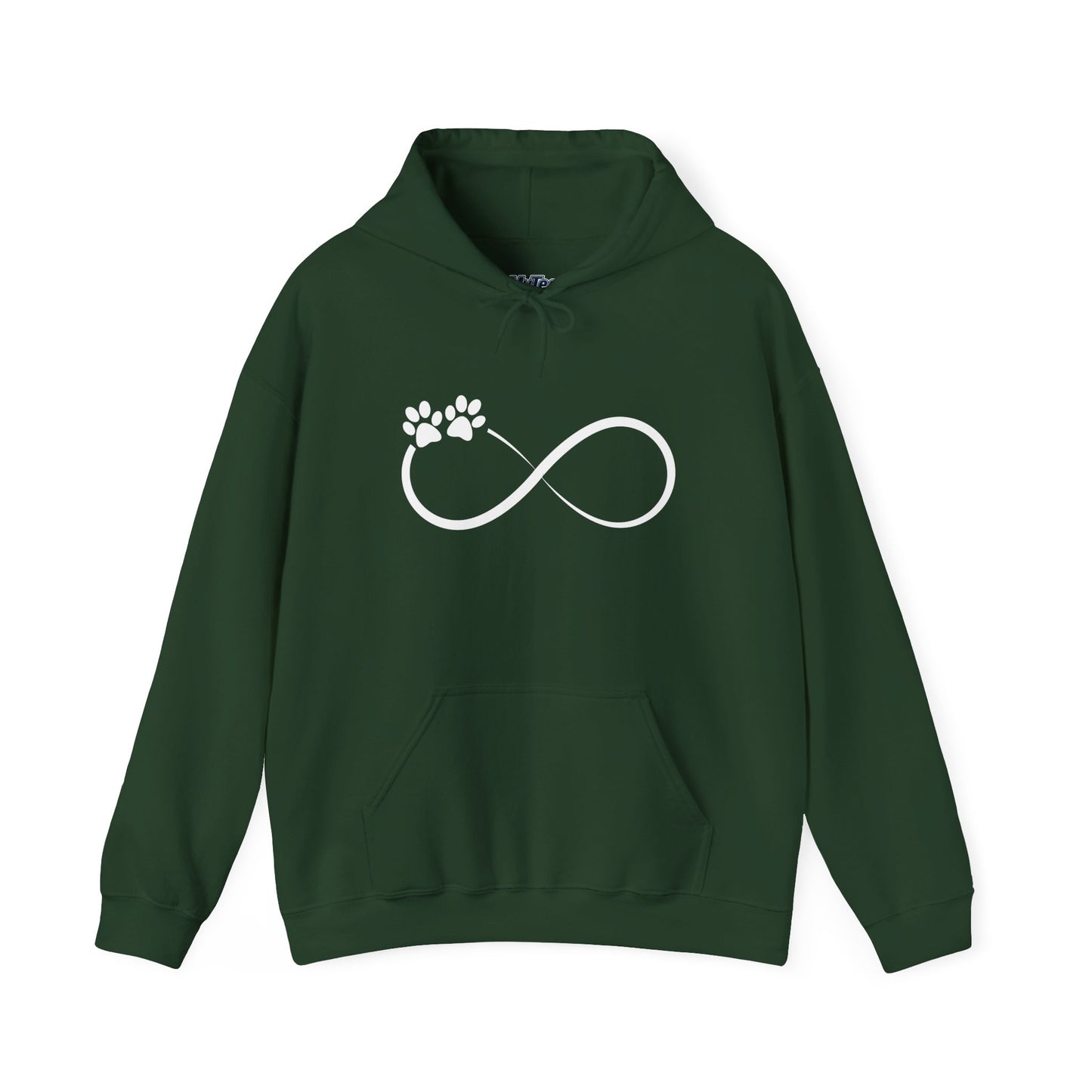 Infinity Paw Unisex Hoodie– Cozy & Timeless Love