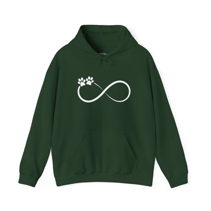 Infinity Paw Unisex Hoodie– Cozy & Timeless Love