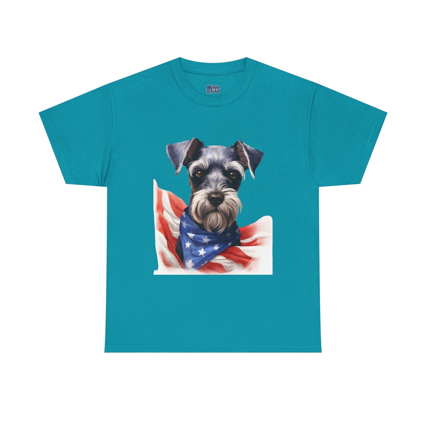 Patriotic Miniature Schnauzer Unisex T-Shirt