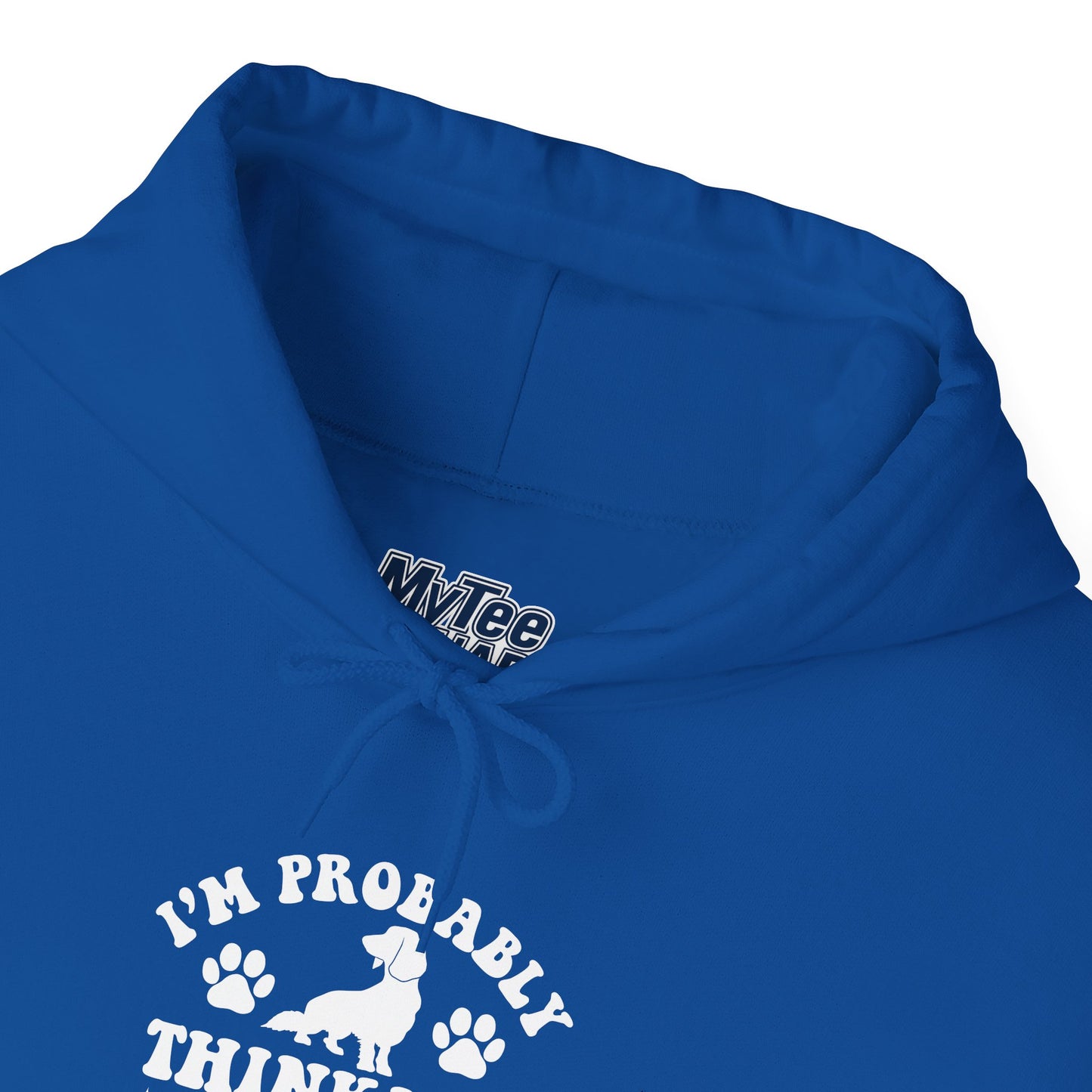 I'm Probably Thinking About My Dog Unisex Hoodie – Relatable & Cozy